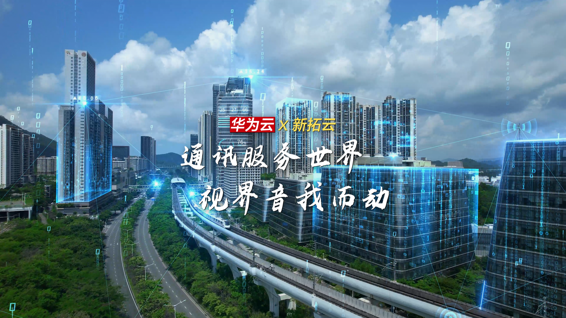 新拓云X华为云——通讯服务世界，视界音我而动